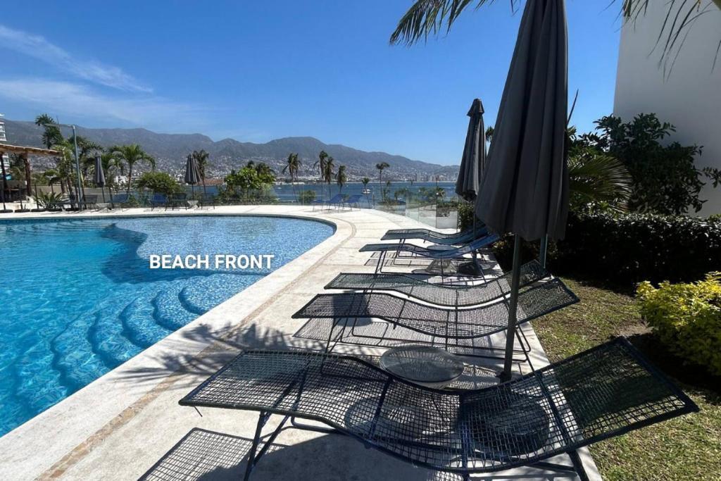 Hermoso Departamento Cerca De La Quebrada Acapulco Exterior foto